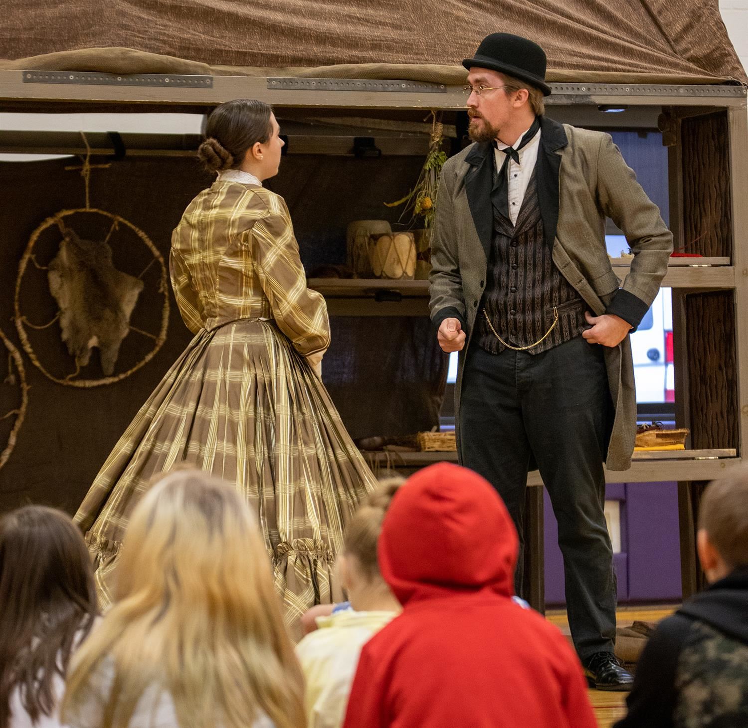  Fairley students participate in a performance where they learned about Civil Rights and equality.